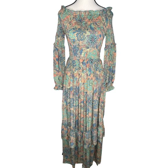 Raga Anthropologie Long Sleeve Maxi Dress - Picture 1 of 8